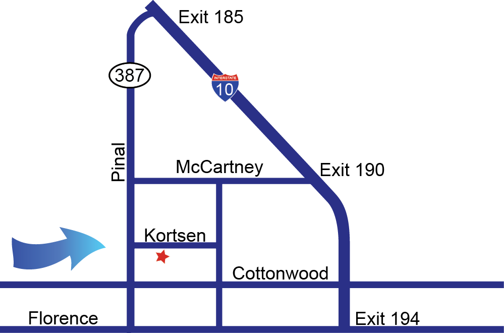 201 E. Kortsen Rd. Casa Grande, AZ 85122