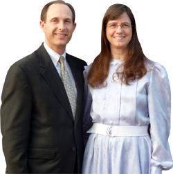 Pastor Antonucci with his wife, Lisa